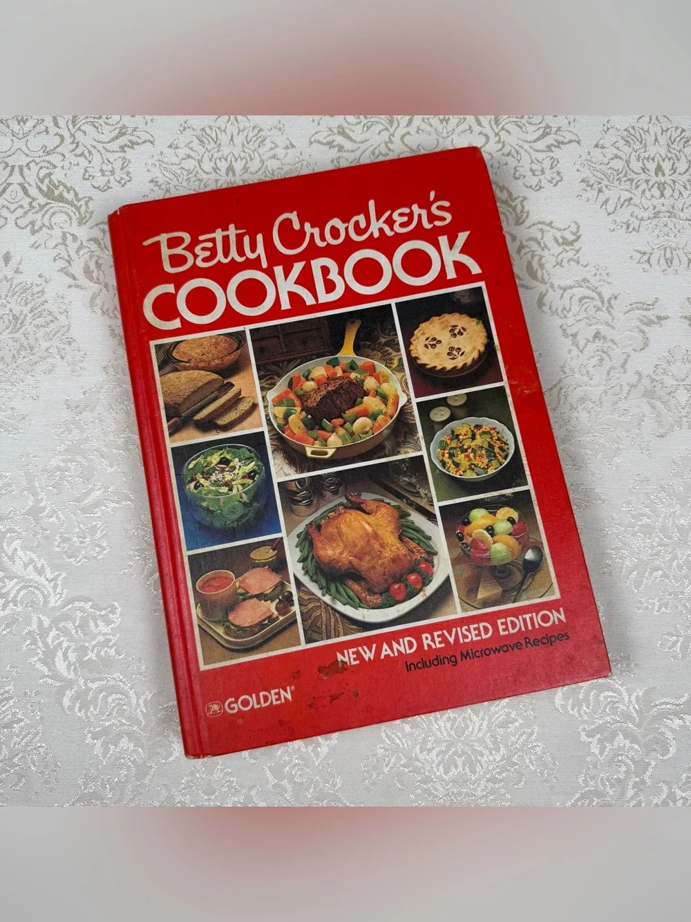 Vintage Betty Crocker Red Hardcover Cookbook , 1982, Classic